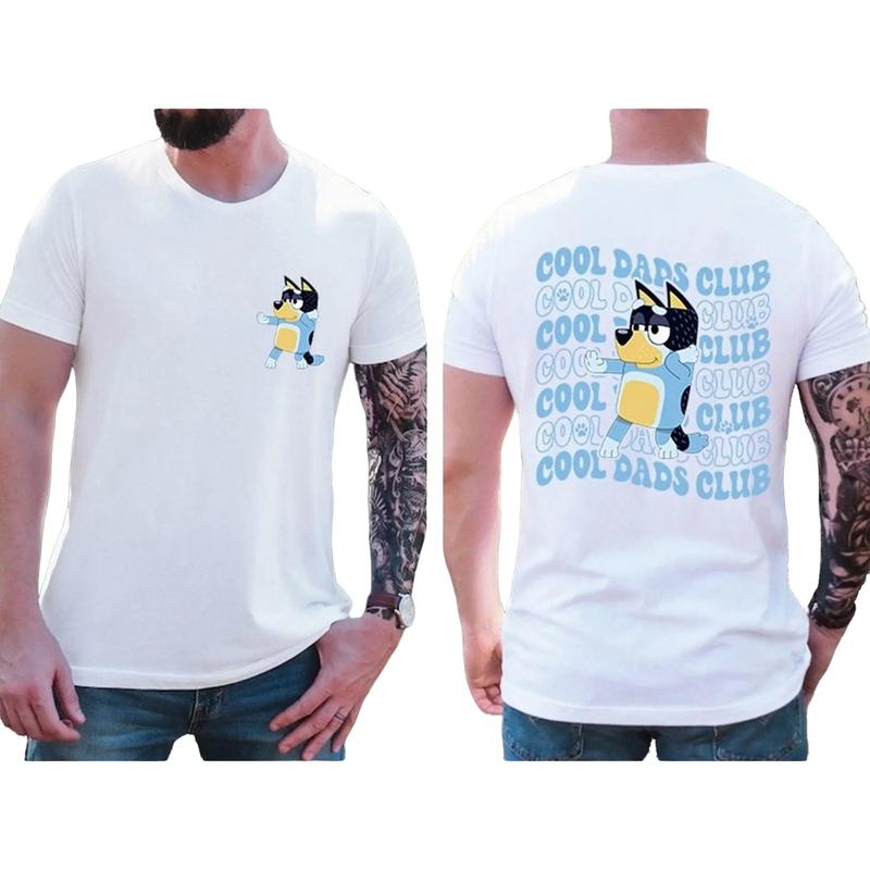 Bluey Cool Dad Club Shirt, Bandit Cool Dad Club T Shirt, Bluey Bandit Shirt, Dad Birthday Gift, Dad Bluey Shirt, Bluey Family Shirt