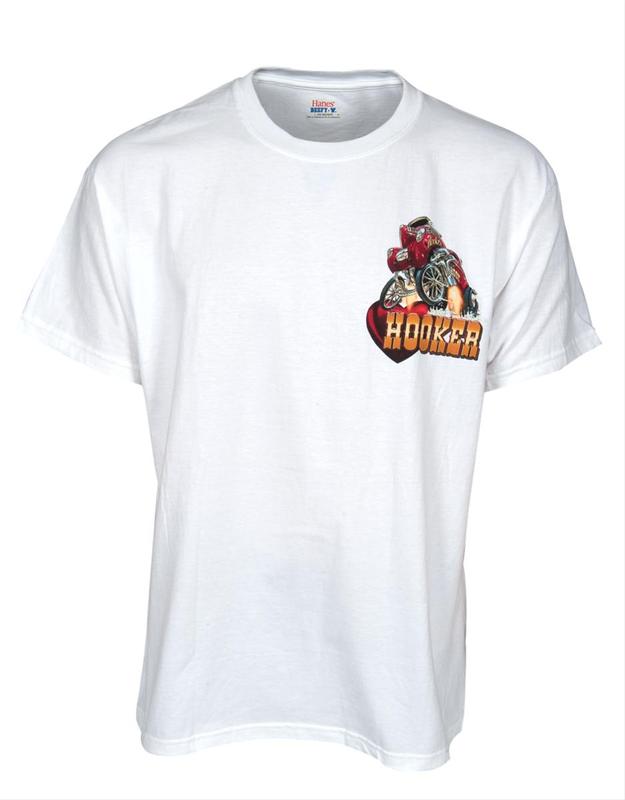 Hooker Willys Classic Car Graphic T-Shirt - Vintage Muscle Car Design, Cotton Casual Crewneck Tee graphic  tees