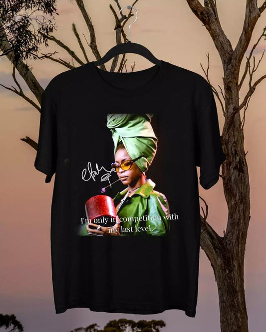 Collection Erykah Badu Quotes Cotton Black S-2345XL Unisex T-Shirt Menswear Top Menswear Top