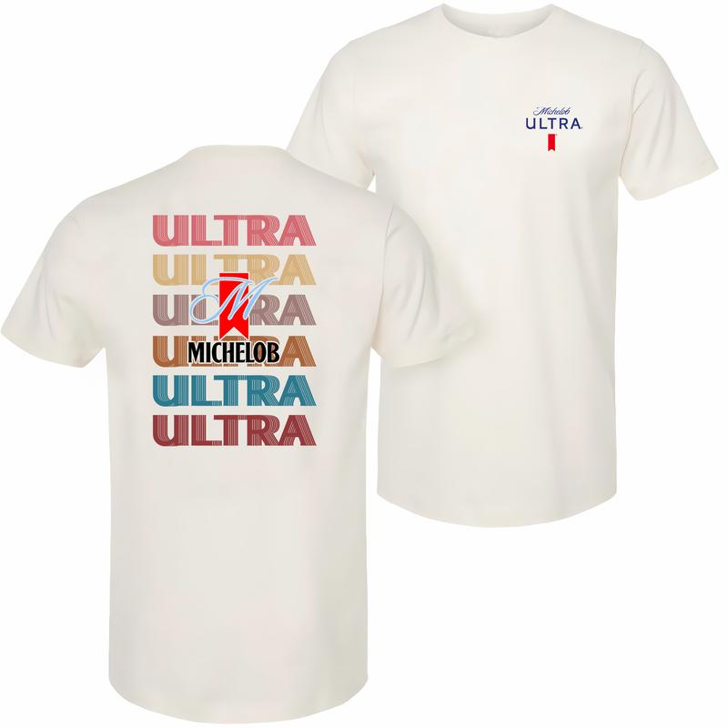 Michelob Ultra Logo M T-shirt - 2 Side - Styles For Every Occasion - Functional Fashion - Multiple Colorways - Extended Size Range - Men's And Women's