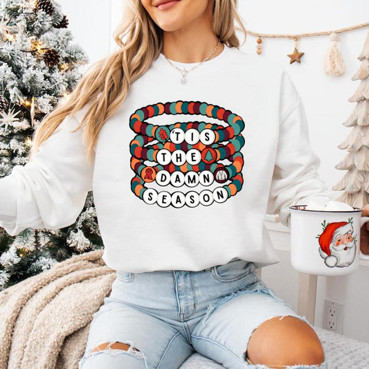 Tis The D@mn Season Shirt, Christmas Unisex Shirtsweatshirthoodie