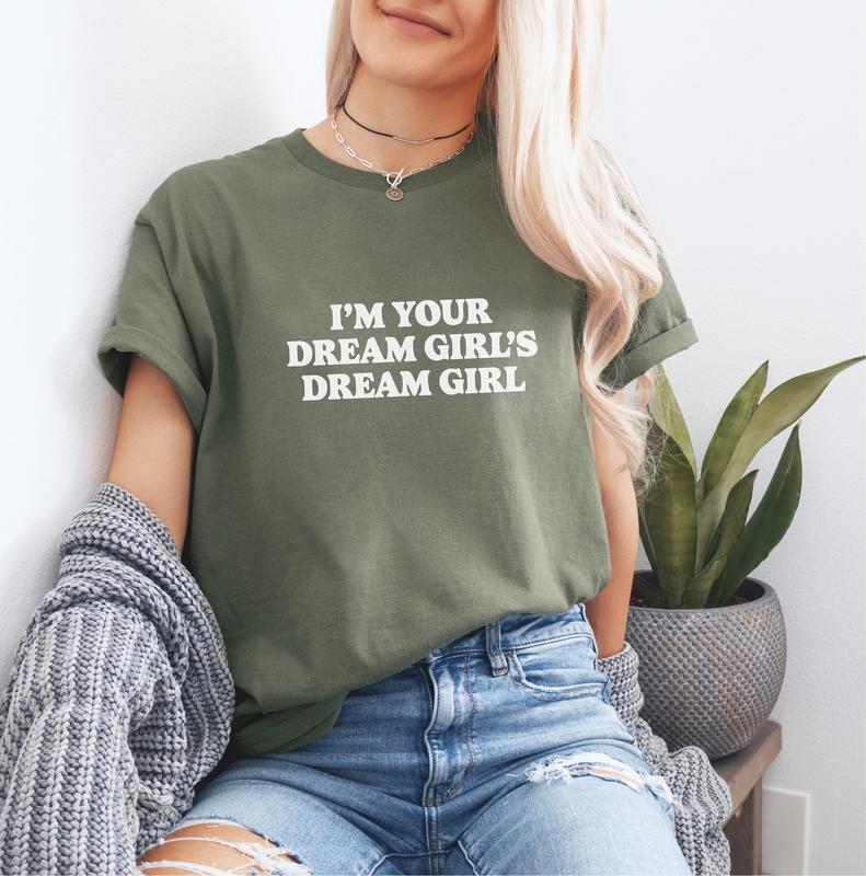 I'm your dream girls dream girl, Chappell Roan Shirt, WLW T Shirt, Midwest Princess, wlw Gift, Bi Pride, Lesbian Sapphic Pride Shirt, Guts
