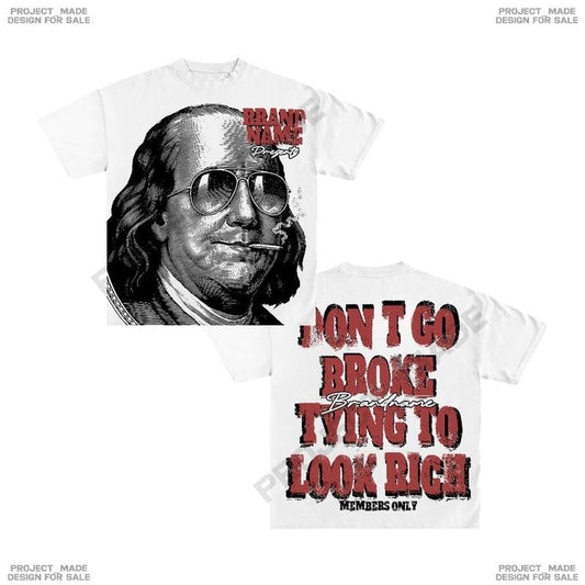 Y2K Trying To Look Rich (Member Only) Personalize Printed Oversized Tshirt Casual Crewneck