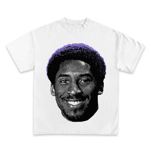 KOBE BRYANT AFRO GRAPHIC T-SHIRT - STREETWEAR