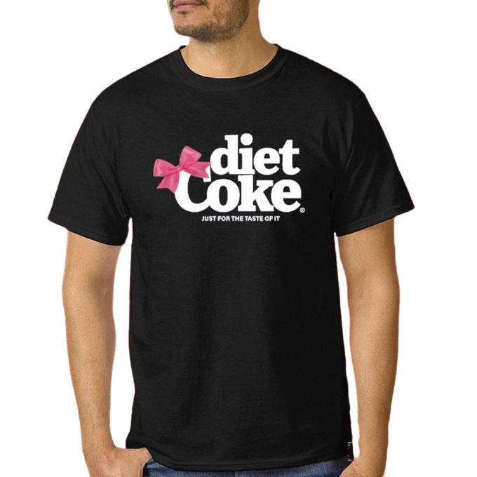 pink diet coke shirt_Cotton T-Shirt, Perfect Tee, Gifts For Boyfriend and Girlfriend T-Shirt