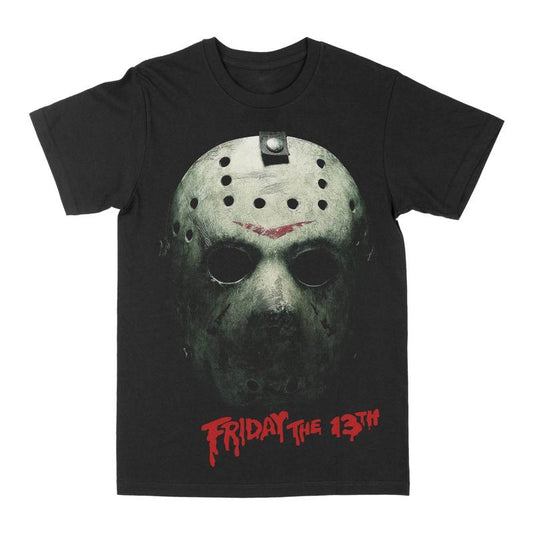 Friday The 13th Mask Vintage Graphic Tee, Jason Voorhees Hockey Mask, horror characters movies men's vintage 90s graphic tees