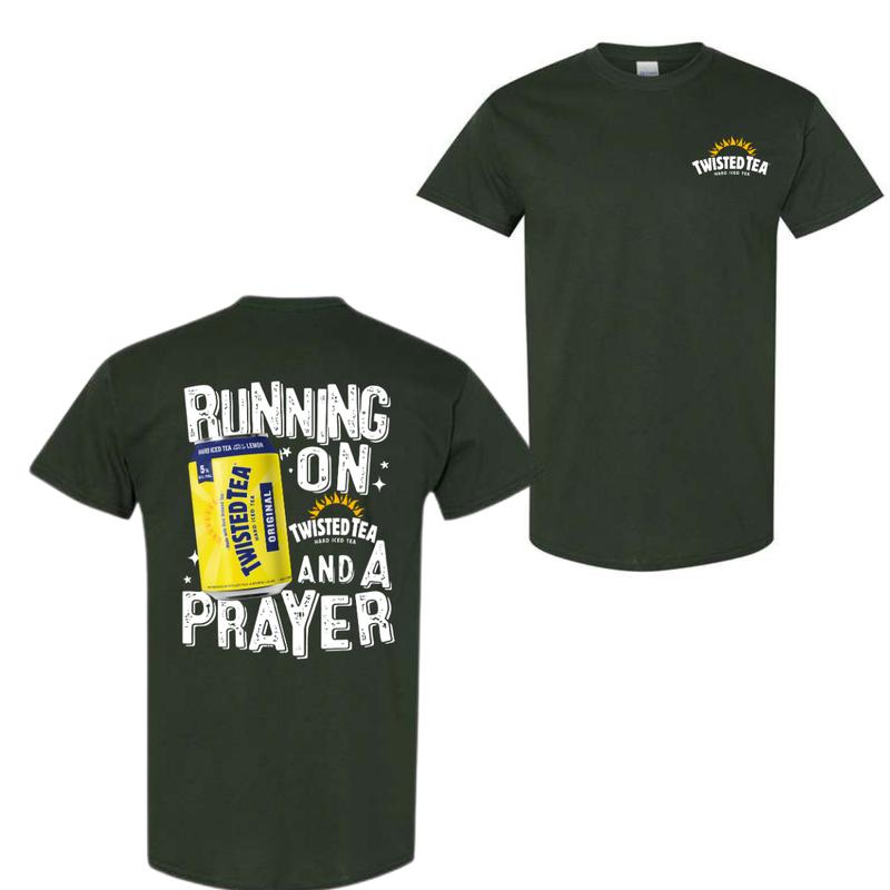 Running On Twisted And A Prayer 2 Sided T-Shirt, Twisted T-Shirt For Men And Women, Trendy Shirt