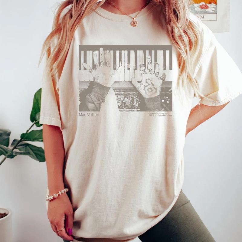 Mac Miller Piano Unisex T-Shirt, Sweatshirt, Hoodie