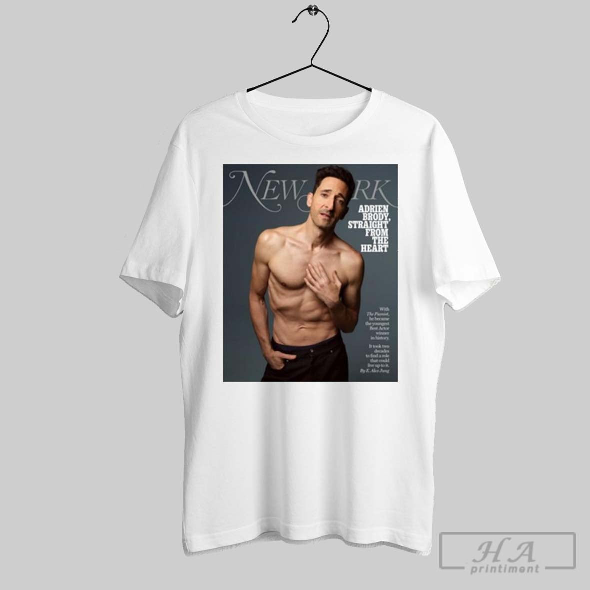 Poster Adrien Brody Covers The Latest Issue Of New York Magazine T Shirt
