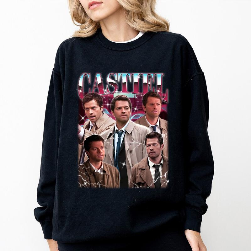 Castiel T Shirt, Vintage Castiel  T Shirt, Gift For Woman and Man Unisex T-Shirt Sweatshirt HoodieQuotes Casual Cotton