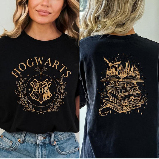 Vintage Wizard World Hogwarts Sweatshirt, Hogwarts HP Shirt