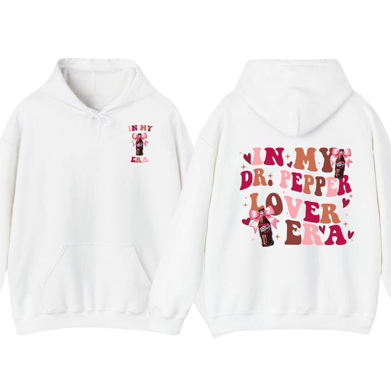 Drr Pepper Coquette Bow Pink Hoodie, In My Drr. Pepper Shirt, Coquette Tshirt, Drr.pepper Cans Hoodie Unisex