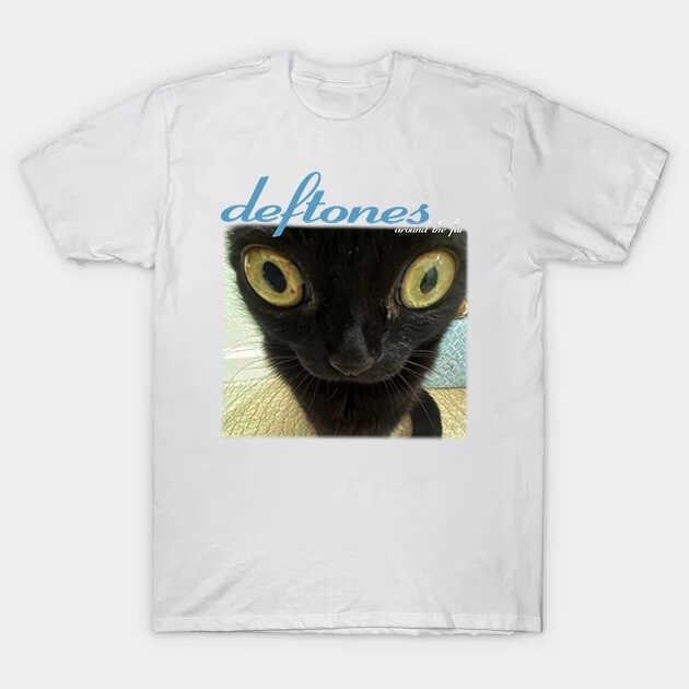 Deftones Around The Fur Cat Band T-Shirt