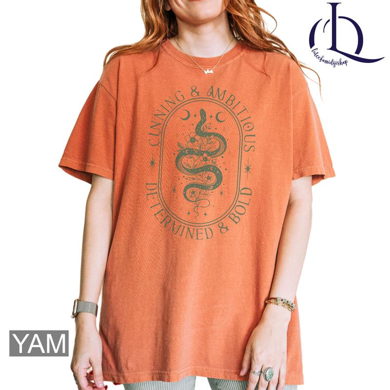 Wizard Shirt, Harry Potter Shirt, Cunning & Ambitious Snake Shirt, Wizard House  Shirt, Magic School Shirt