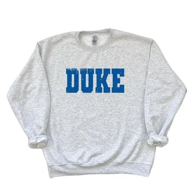 Unisex Duke Retro Sweatshirt Style shirt, hoodie Cotton Fabric Menswear Medium