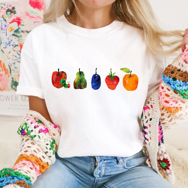 Eric Carle The Very Hungry Caterpillar Still Hungry Shirt, Vintage The Very Hungry Caterpillar T-Shirt, Bookish Shirt, Book Lover Shirt, Very Hungry C
