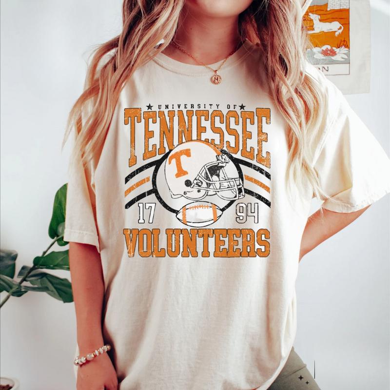 Vintage 90s Tennessee Football T-shirt Sweatshirt, Tennessee Graphic Tee, Sport Shirts, Tennessee T-shirts, Tennessee Travel Gift, Tennessee Game Day