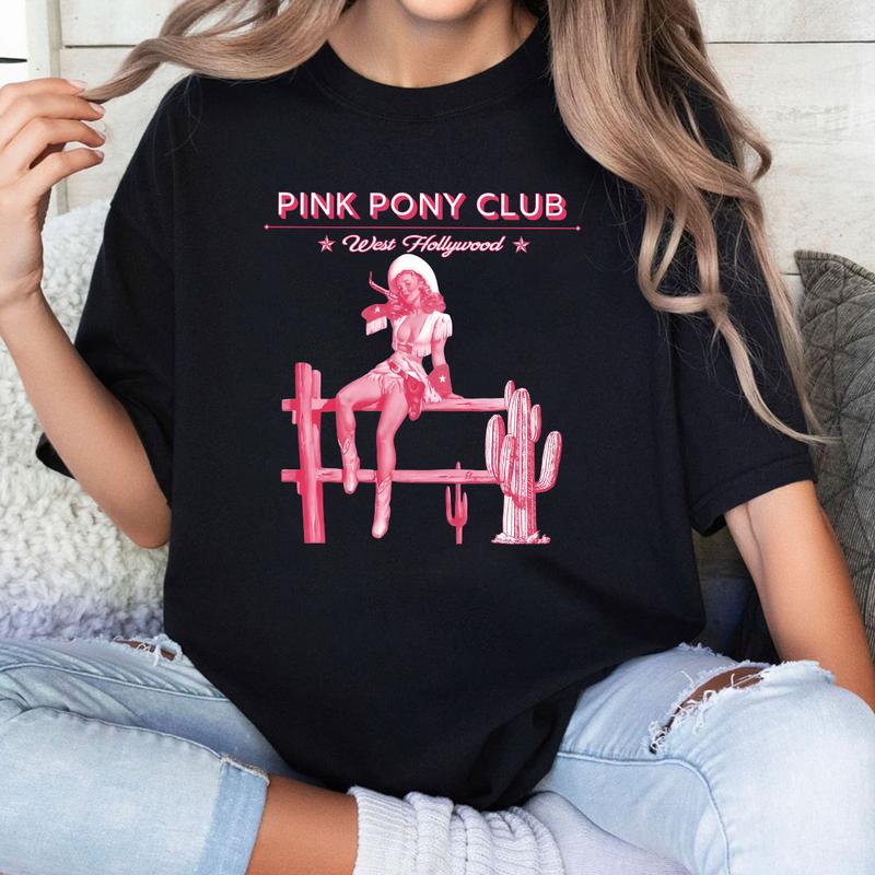 Chappel Pink P0ny Club Shirt Sweatshirt Hoodie, Vintage Shirt