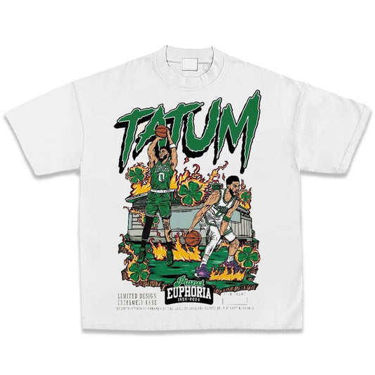 Jayson Tatum Euphoria Planet Shirt, Basketball Shirt, Graphic T-shirt ,Gift For Women, Gift For Men, Fall tee Crewneck Clothing Menswear Top Hoodie