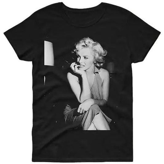 Marilyn Monroe Vintage T Shirt, Marilyn Monroe Graphic Tees, Marilyn Monroe Shirt Cotton Menswear