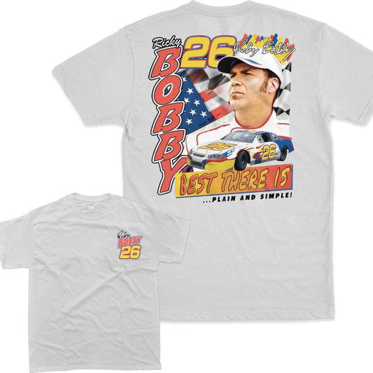 Vintage Shirt Talladega Nights T-shirt Plain Simple Ricky Bobby 26 Tees