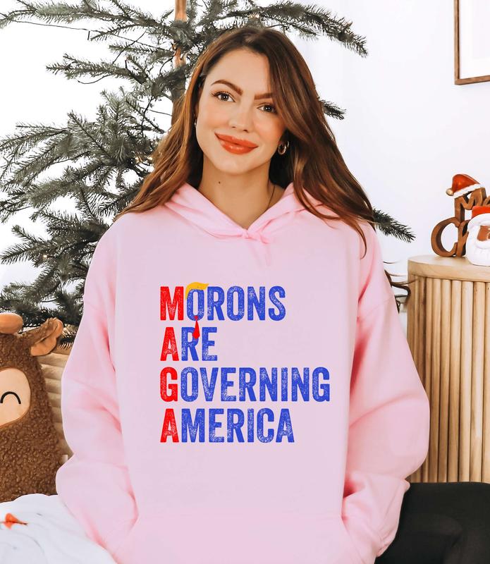 Maga Mor Are Governing America Shirt, Democrats Tshirt Sweatshirt Hoodie, Funny Shirt, Unisex Casual Graphic Tops
