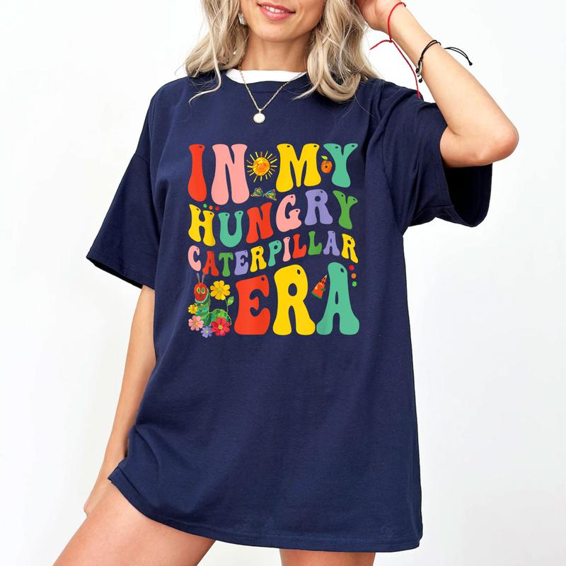 In My Hungry Caterpillar Era Back To School T-Shirt, Magic in You Very Hungry Caterpillar Shirt, Book Characters, Teacher Gift, Librarian Teacher, Boo
