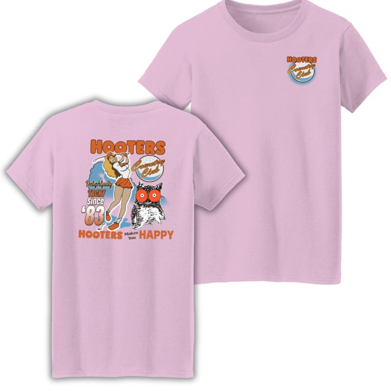 Spencers Hooters Country Club Unisex T-Shirt For Womens, Mens