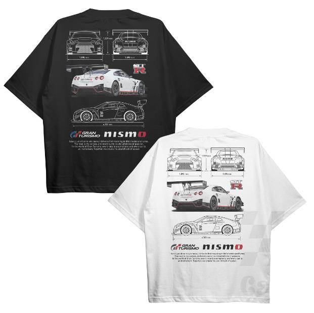 Drive in Style Car-Themed T-Shirts, Gran Turismo GTR Nismo T-Shirt, Gran Turismo GTR Nismo Technical Specs T-Shirt, Racing Sport Car Shirt Menswear