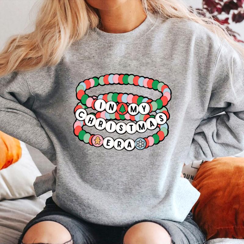 In My Christmas Era Shirt, Christmas Shirt, Friendship Bracelet Shirt