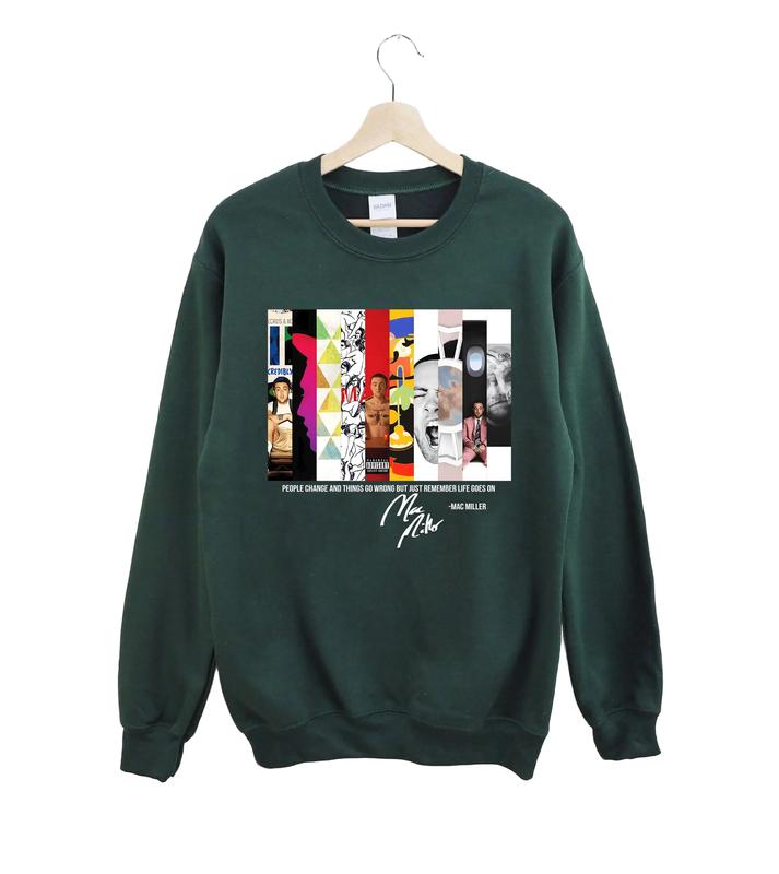 Mac Miller All Album Sweatshirt, T-Shirrt, Hoodie