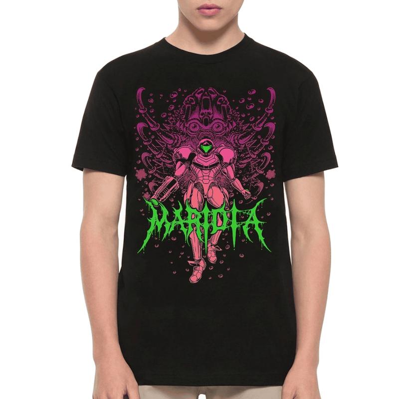 Metroid Maridia Rock T-Shirt, Men's And Women's Sizes (Bma-242), Shirt For Men, Women