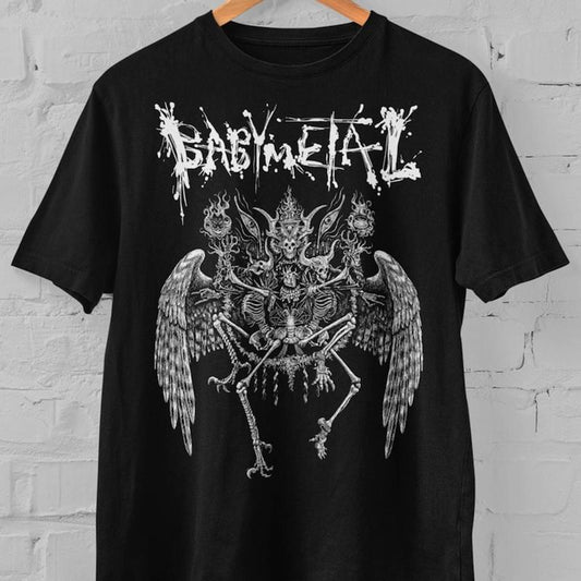 Babymetal May Revolution Short Sleeve Tee, J-Pop Gifts Tshirt, Babymetal Fan Shirt, Kawaii Metal Band, Japanese Heavy Metal Band Gifts Tee