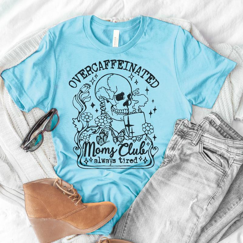 Feral mama tee Mom Tees Sarcastic Skeleton Mom Tshirts Sarcastic Skull T-Shirts Ferrel Mom Tees Rocker Mom Tees Womens Motherhood T-Shirts