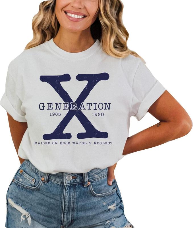Gen X Colors Tshirt Generation X Tee Gen X Tshirt Generation X Shirt Raised on Hose Water Sweatshirt, Hoodie, Comfort Colors