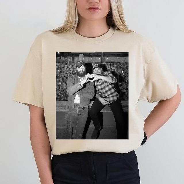Posty And Morgan Had Some Help Shirt, Country Music Shirt For Fan Casual Comfort Collar Cotton Collar Cotton