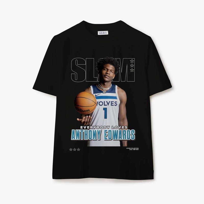 SLAM Cover Tee - Anthony Edwards Unisex T-Shirt, Sweatshirt, Hoodie  Available in Sizes S-3XL, Sweatshirt, Hoodie