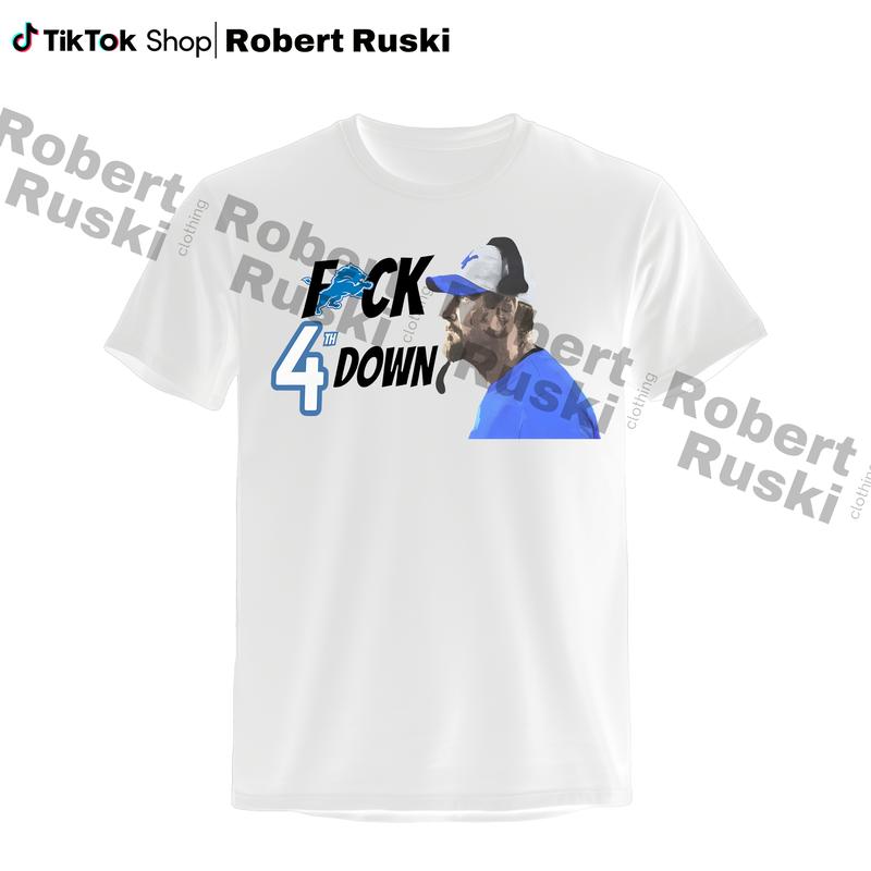 F 4th Down CampbeII Unisex T-Shirt, Dan Lion Football Shirt, Gift For Lion Fan