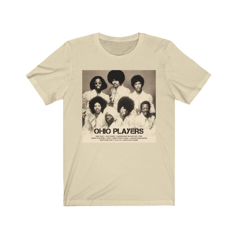 Ohio Players T Shirt, Jazz Funk Soul Band, Graphic Print, Unisex Music Artist Tee, Unisex Cotton Graphic Shirt