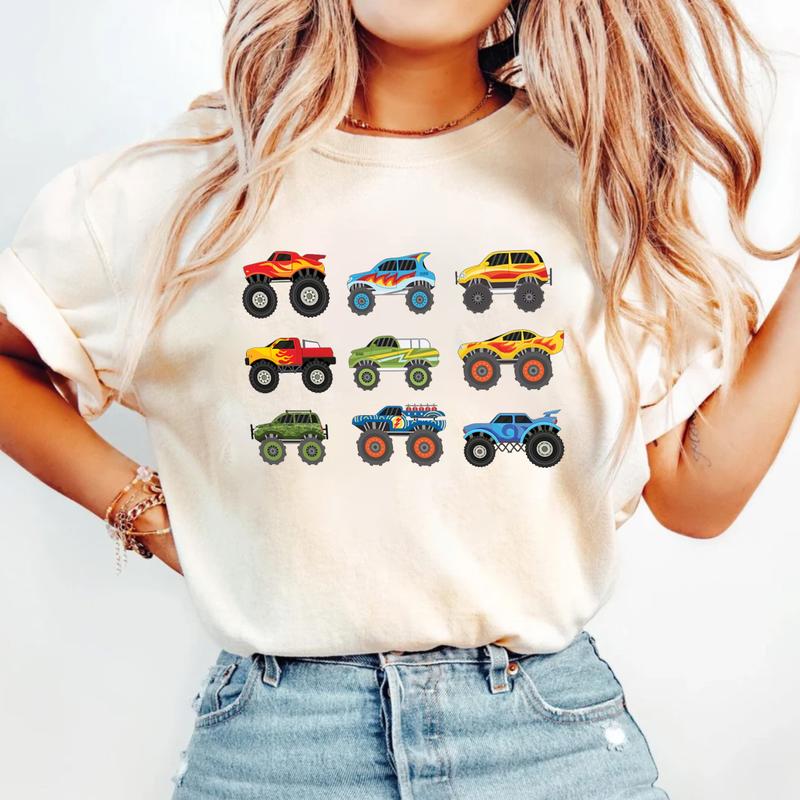 Monster Truck Shirt, Boy Truck Shirt, Birthday Gift, Boy Bift T-shirt, Boys Truck Shirt, Car Truck Shirt, Monster Truck Shirt, Truck Lover Shirt, Truc