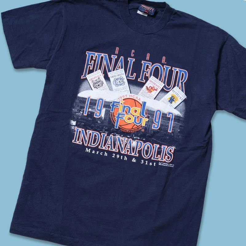 Vintage 1996 NCAA Final Four Champions T-Shirt Menswear Top Cotton