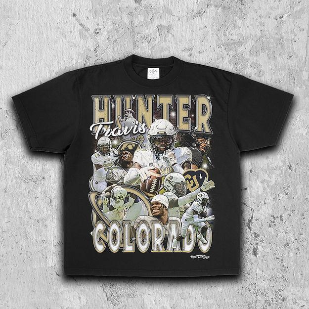 Travis Hunter Tee  Vintage Tee  Men's Graphic T-Shirt  Gift For Fan
