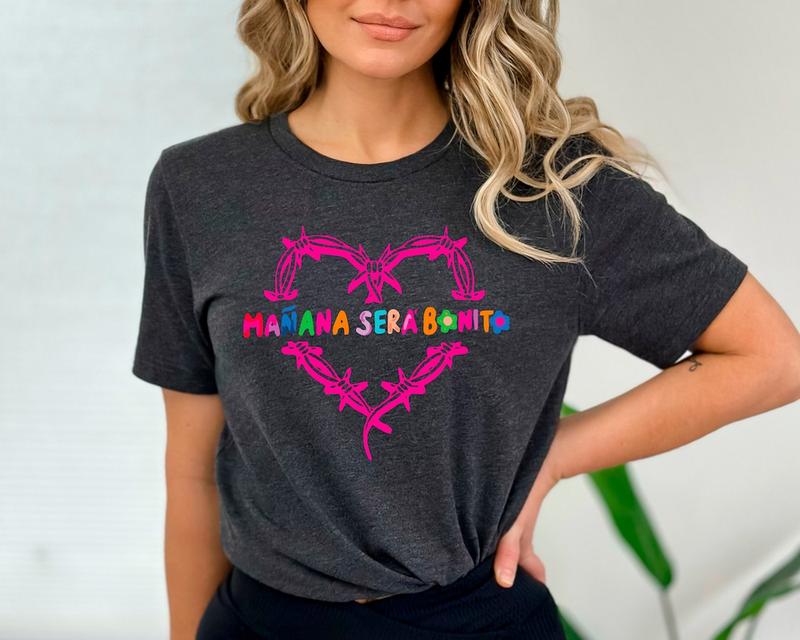 MaÃ±ana Sera Bonito T-shirt, Tomorrow Will Be Nice Sweatshirt, Spanish Daughter Birthday Gift, Sera Bonito Album Hoodie, Concert Tee, la bichota shirt,