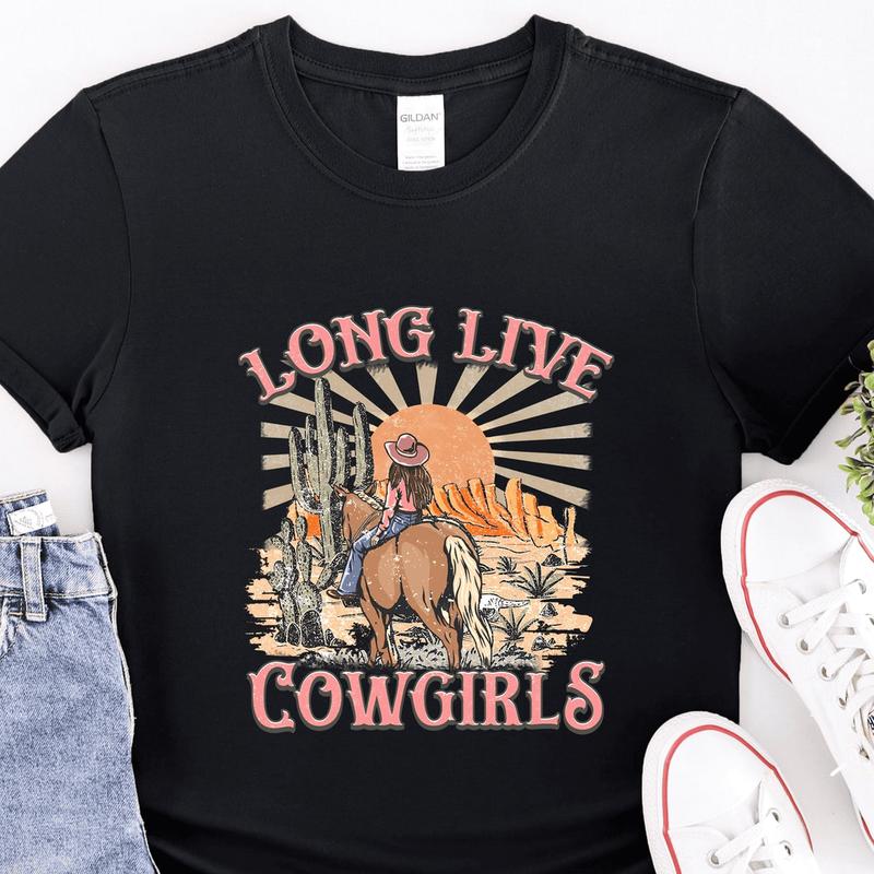 Long Live Cowgirls Shirt, Wallen Shirt, Concert Shirt, Vintage Western Shirt, Country Music Shirt, Cowgirl Shirt For Women, Cowboy T-Shirt, Clothing