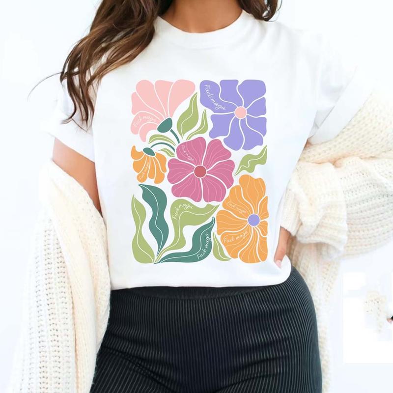 Subtle Anti-Trump Shirt, Anti-Maga T-shirt, Kamala Harris Voter Tee, Social Justice Activist Tee, Feminist Shirt