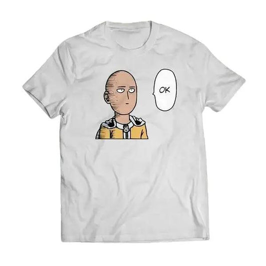 One Punch Saitama Normal Okay Anime Tee