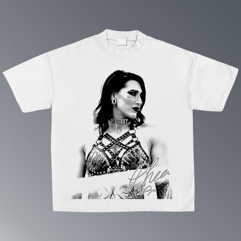 RHEA RIPLEY V3 TEE, Wrestling Tee, WWE Tee, Wrestling Gift, Sports Shirt, Gift for Him Gift For Her Hoodie Sweatshirt Crewneck Streetwear