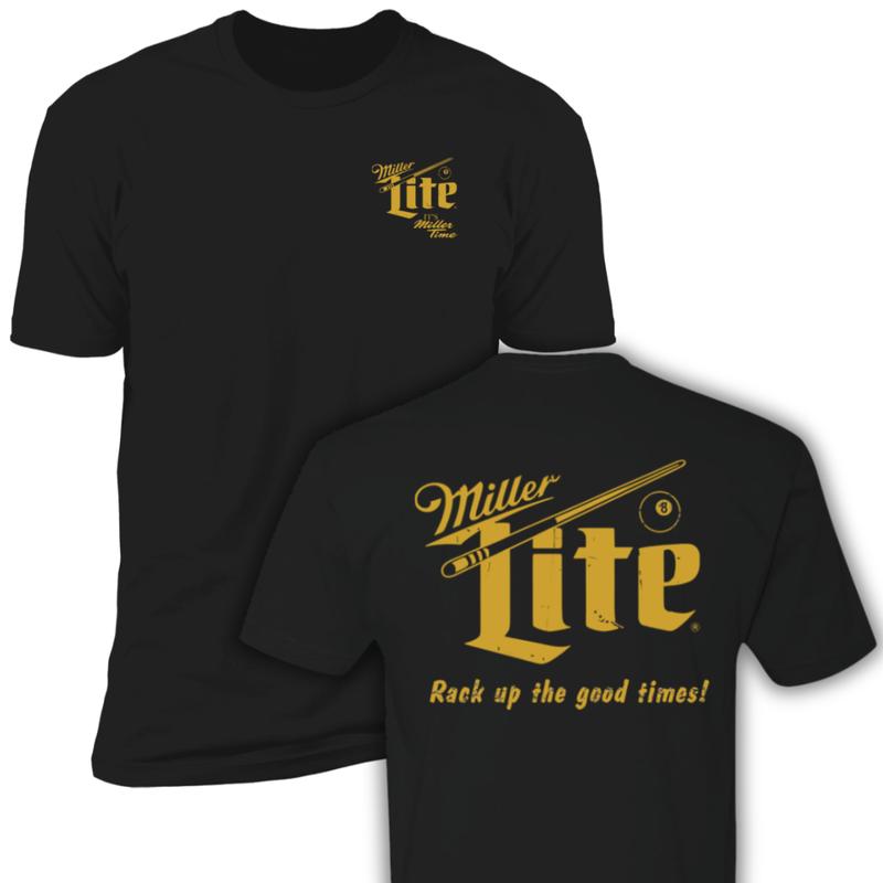 Miller Lite Rack Up Full Color For Men And Women T-Shirt