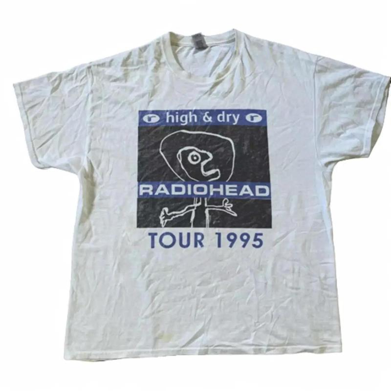 T shirt Radiohead High And Dry My Iron Lung Promo Tee
