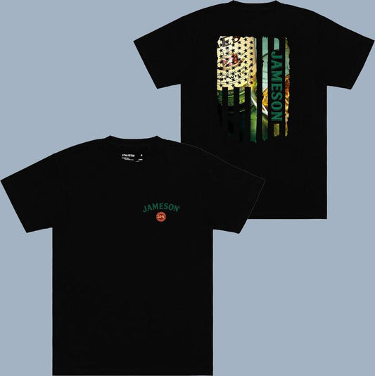 Jameson Flag T-shirt - 2 Side - Unisex Style Essentials - Pick Your Shade - Fit For All - Variety Of Designs - Iconic Styles
